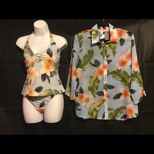 Women’s Tankini & Sheer Top